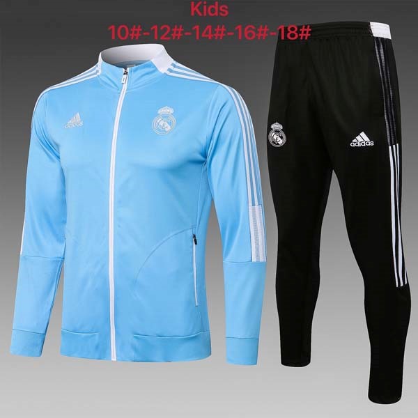 Kinder Trainingsanzug Real Madrid 2022 Blau